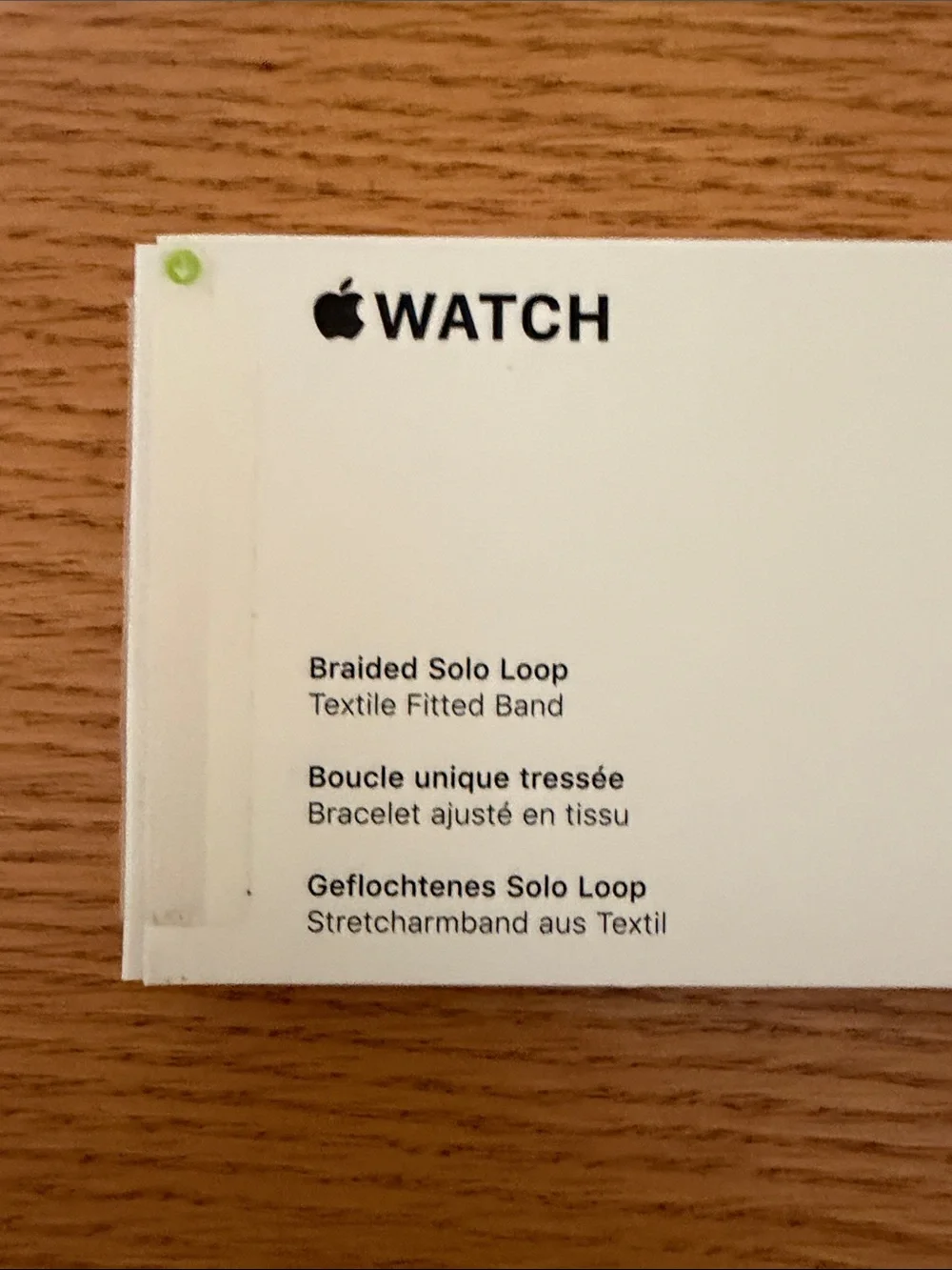 Apple Watch Braided Solo Loop